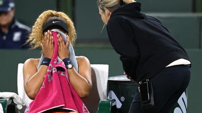Naomi Osaka perdió en Indian Wells y fue insultada