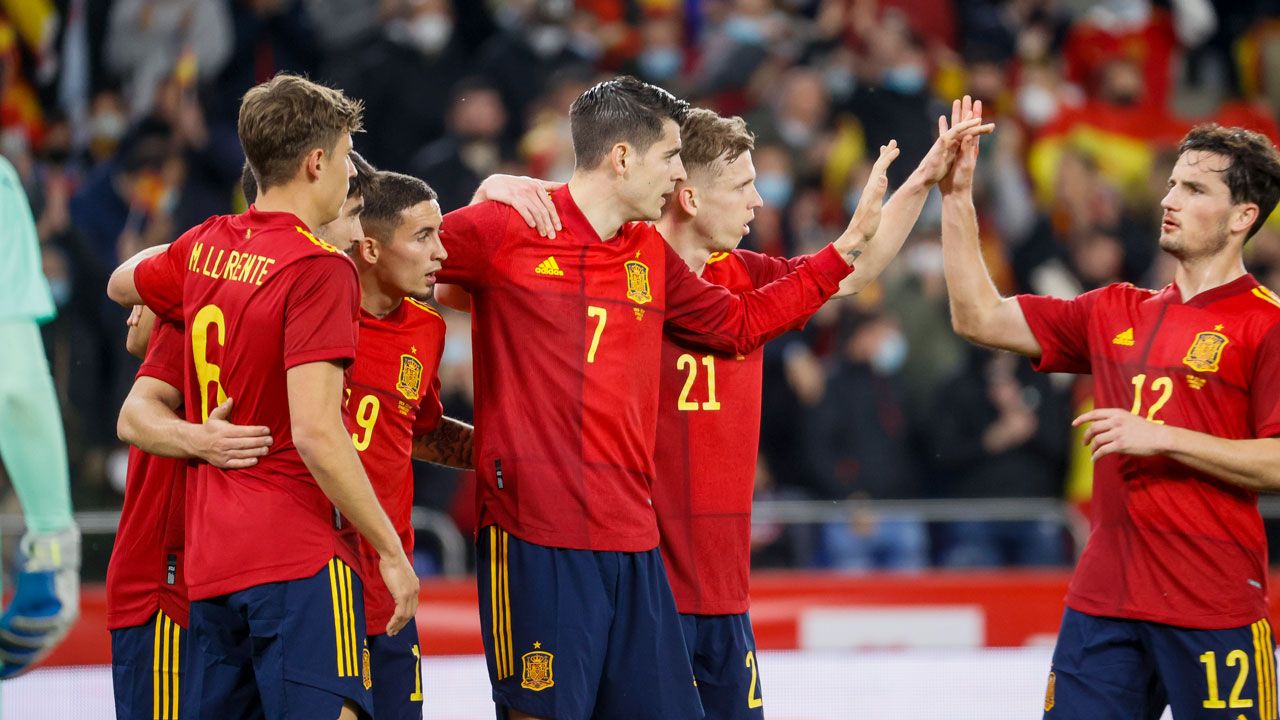 Álvaro Morata grabó su nombre en la historia de la Selección Española ante Islandia