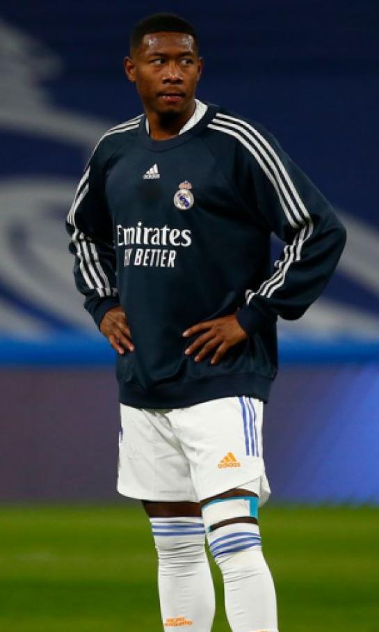 David Alaba entrena con Real Madrid a una semana de recibir a Paris Saint-Germain