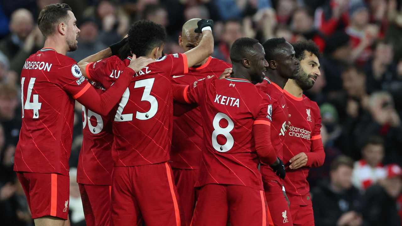 Liverpool derrotó a West Ham y llegó a 600 triunfos en la Premier League