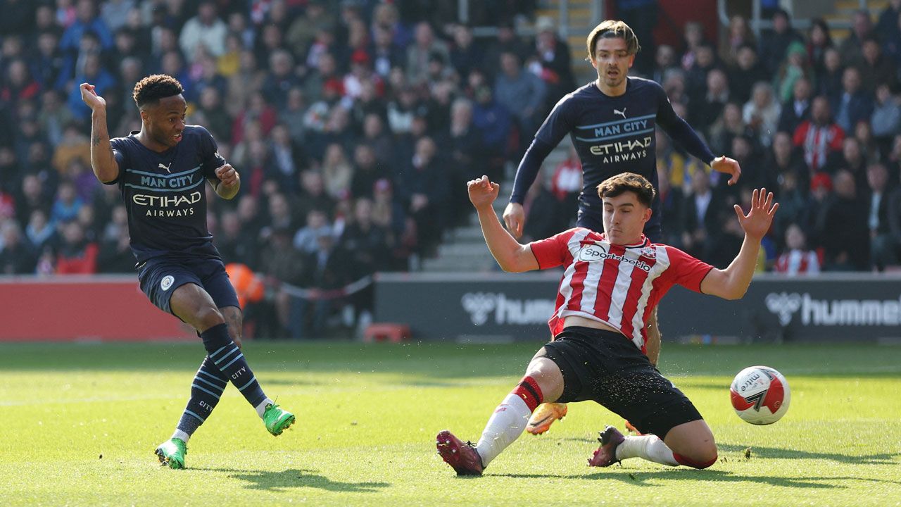 Manchester City arrolló a Southampton y avanzó a semifinales de la FA Cup