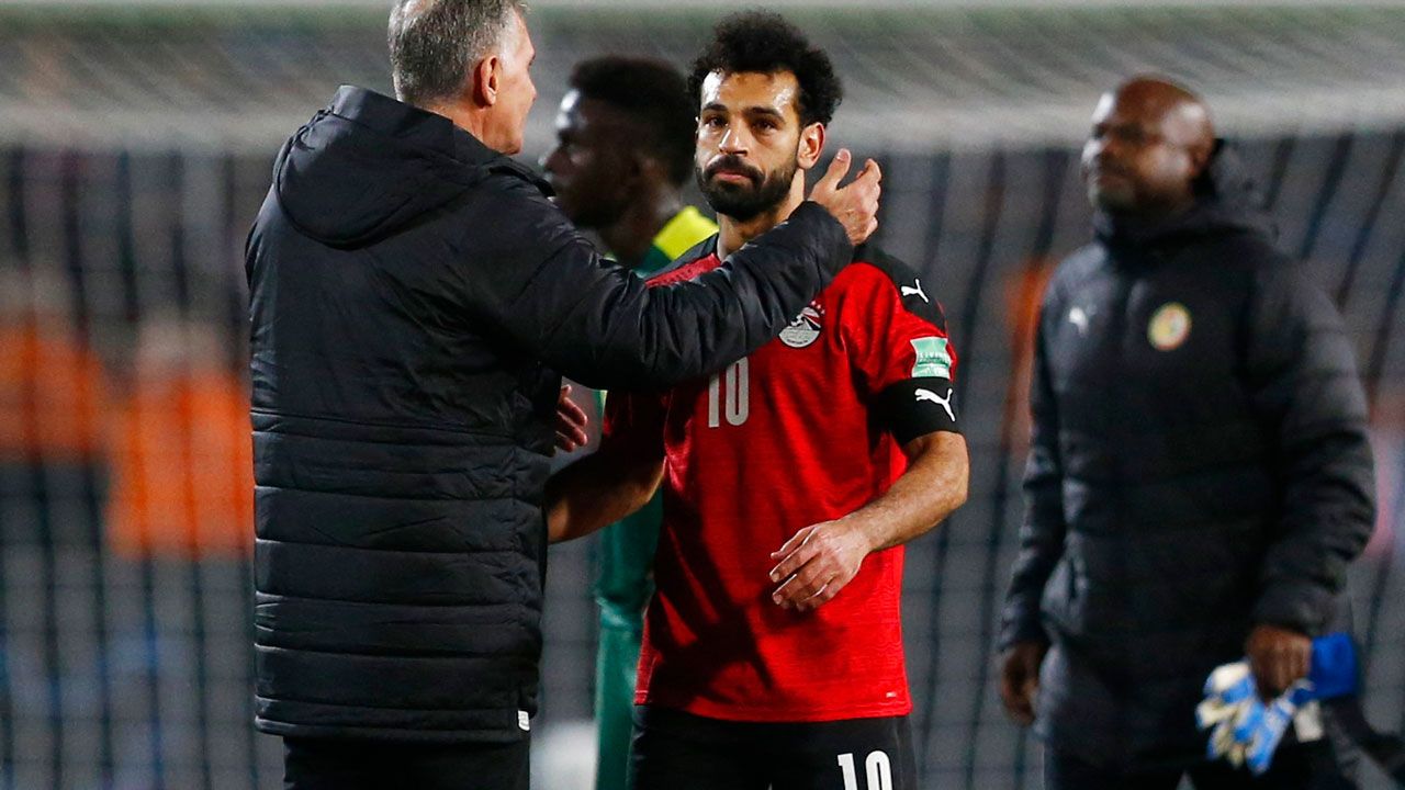 Mohamed Salah falló el primer disparo de los ‘Faraones’ 