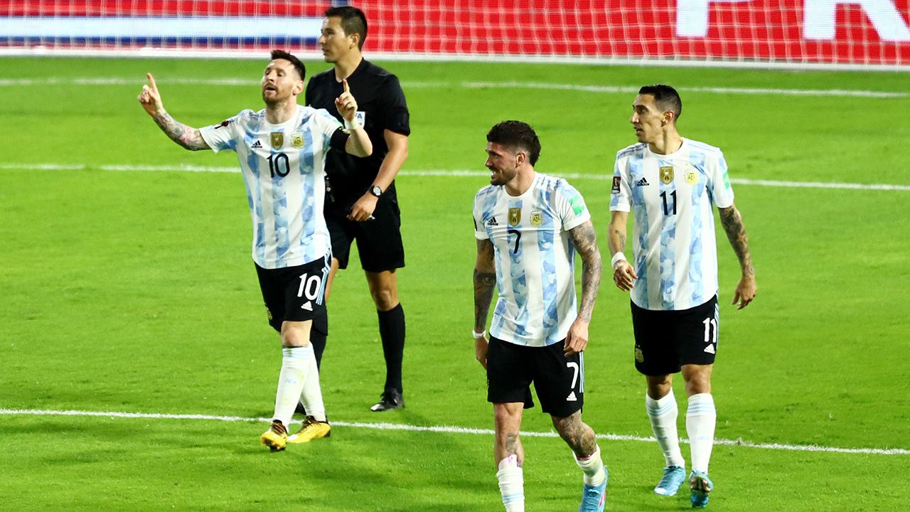 Fiesta de despedida y goles para Argentina en 'la Bombonera'