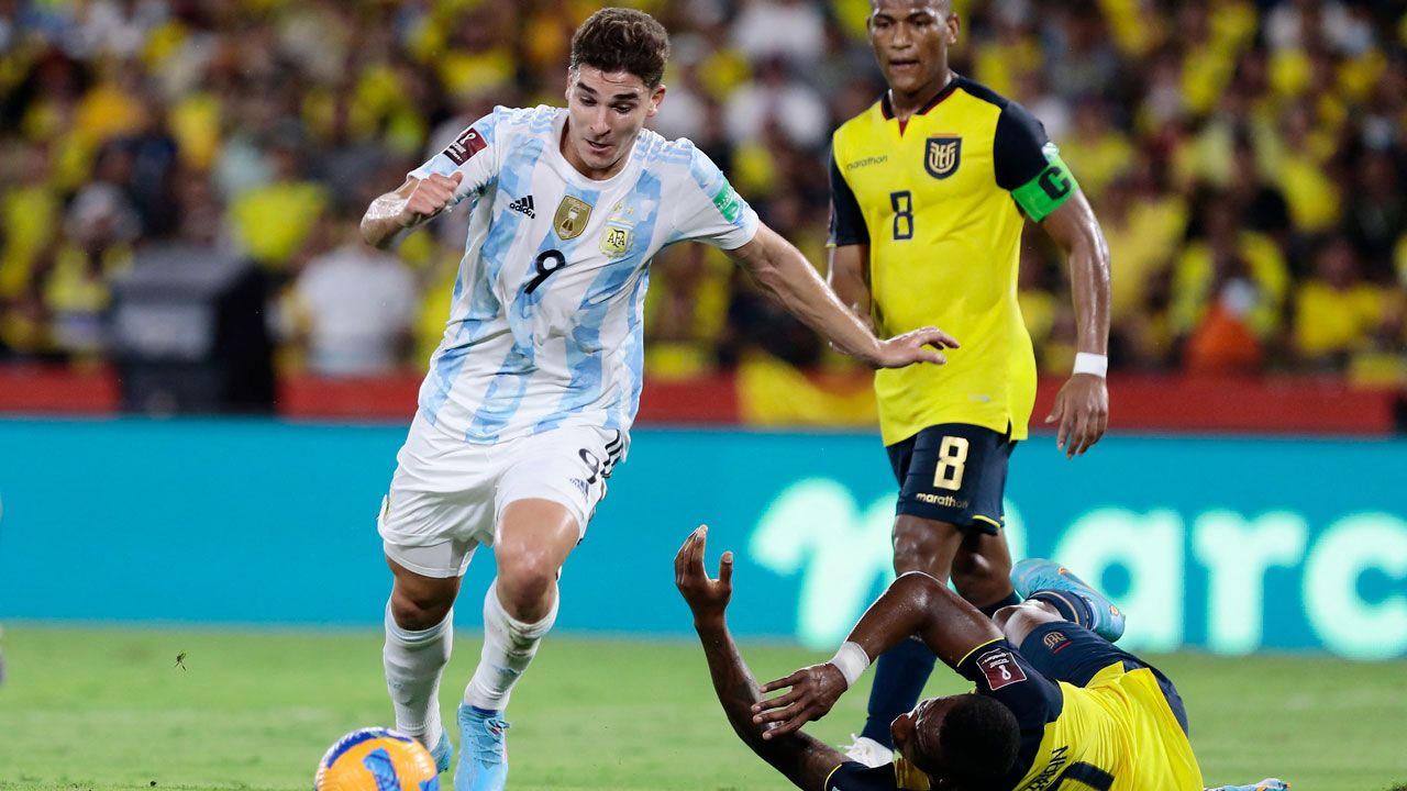 Ecuador rescata el empate ante Argentina que llegará invicta a Qatar 2022