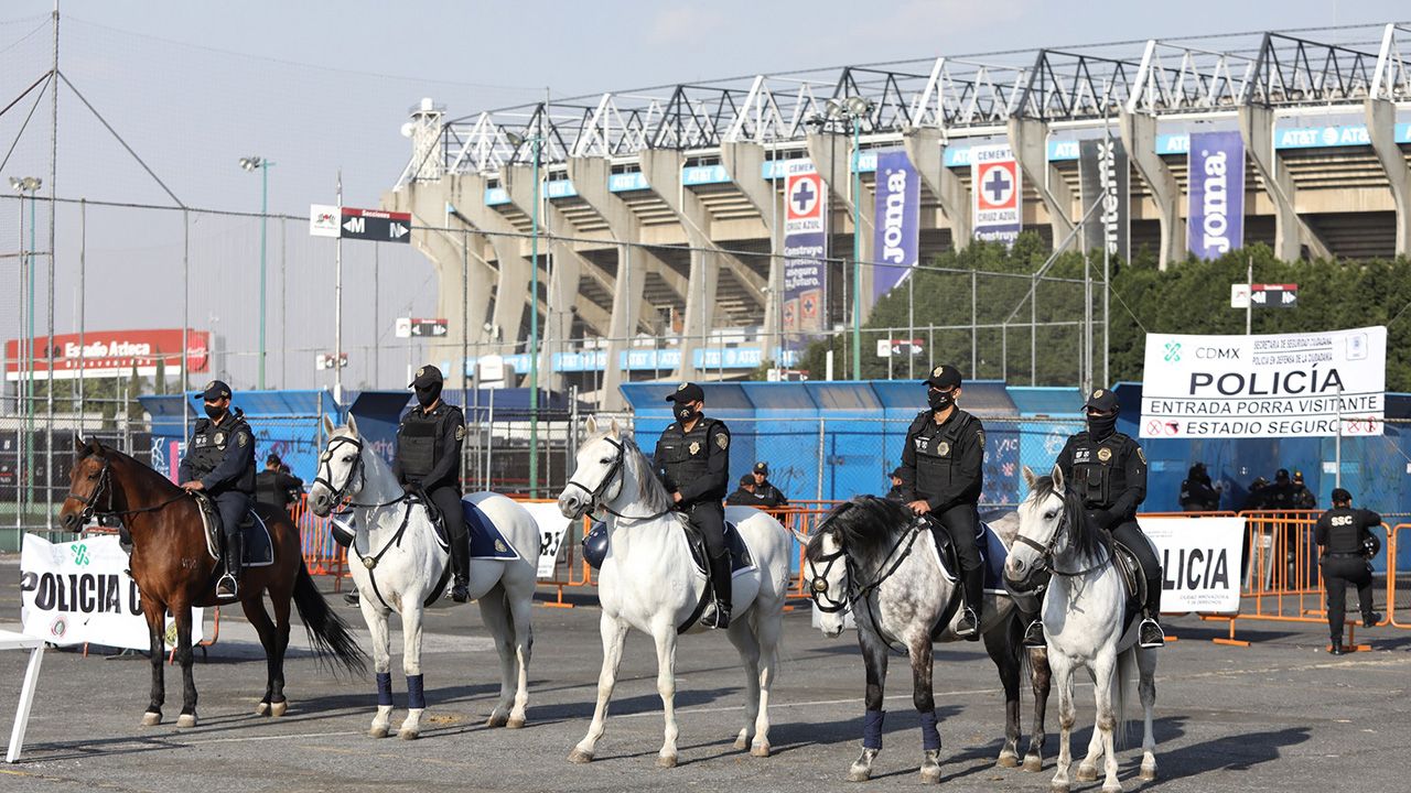 Seguridad y camaradería, presentes en el Estadio Azteca