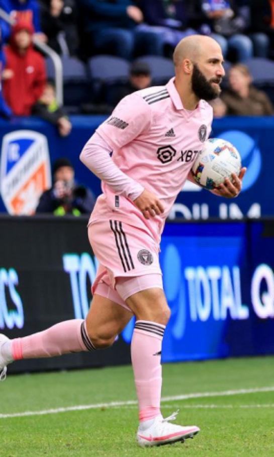 Gonzalo Higuaín se estrena en la temporada de la MLS, pero no evita la derrota de Inter Miami