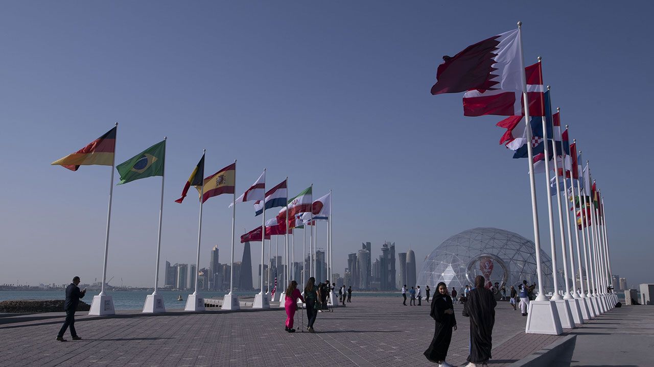 La bandera de México ya ondea en Qatar