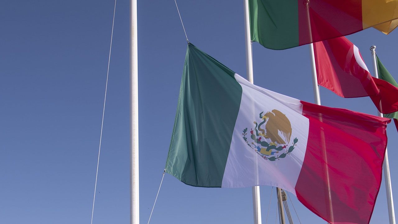 La bandera de México ya ondea en Qatar