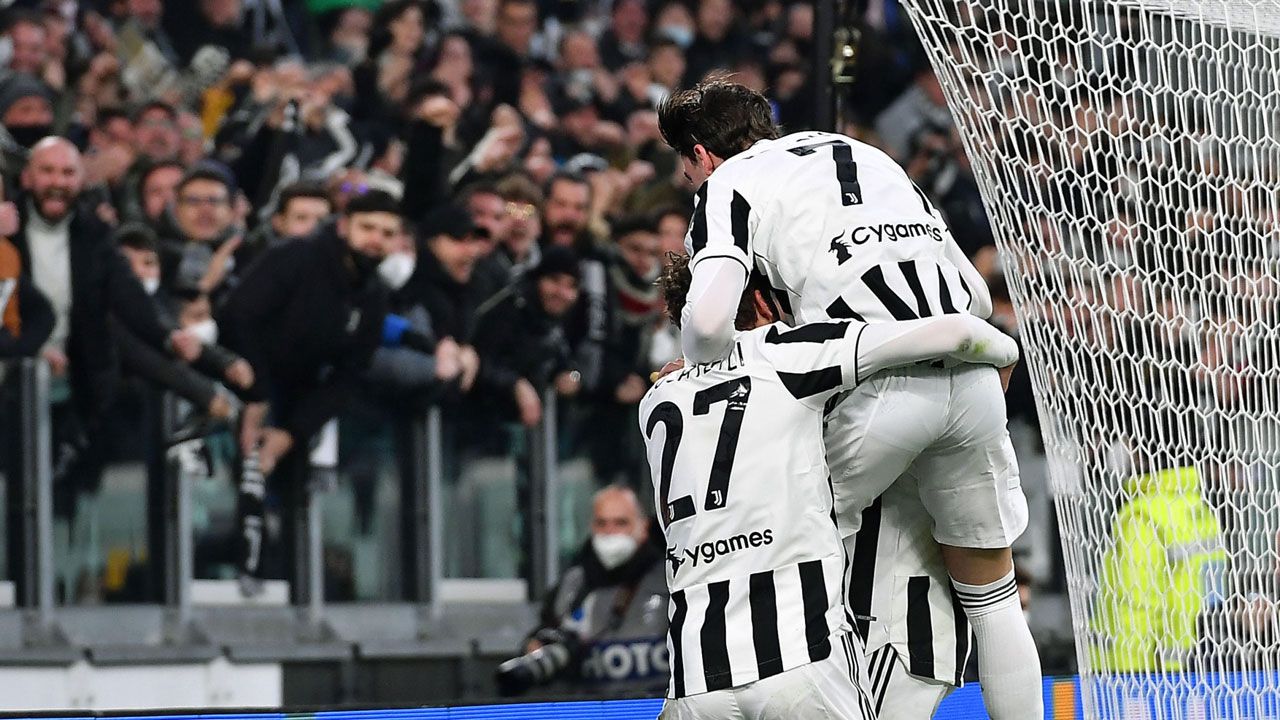 Juventus sigue presionando y apuntando al tercer lugar de la Serie A