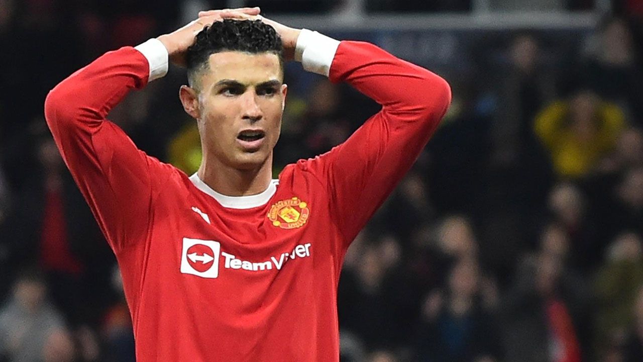 El fracaso del Manchester United reflejado en la cara de Cristiano Ronaldo
