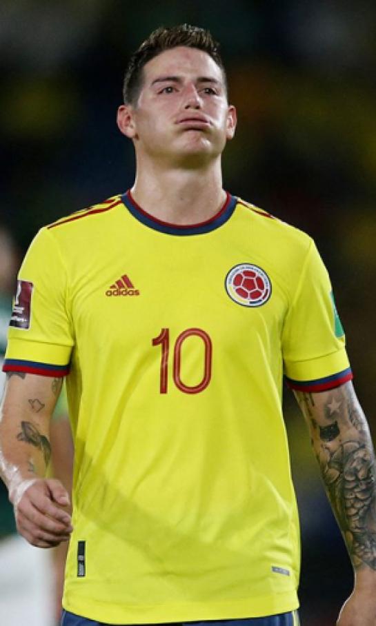 James Rodríguez pone en duda su futuro con la Selección Colombiana tras eliminación