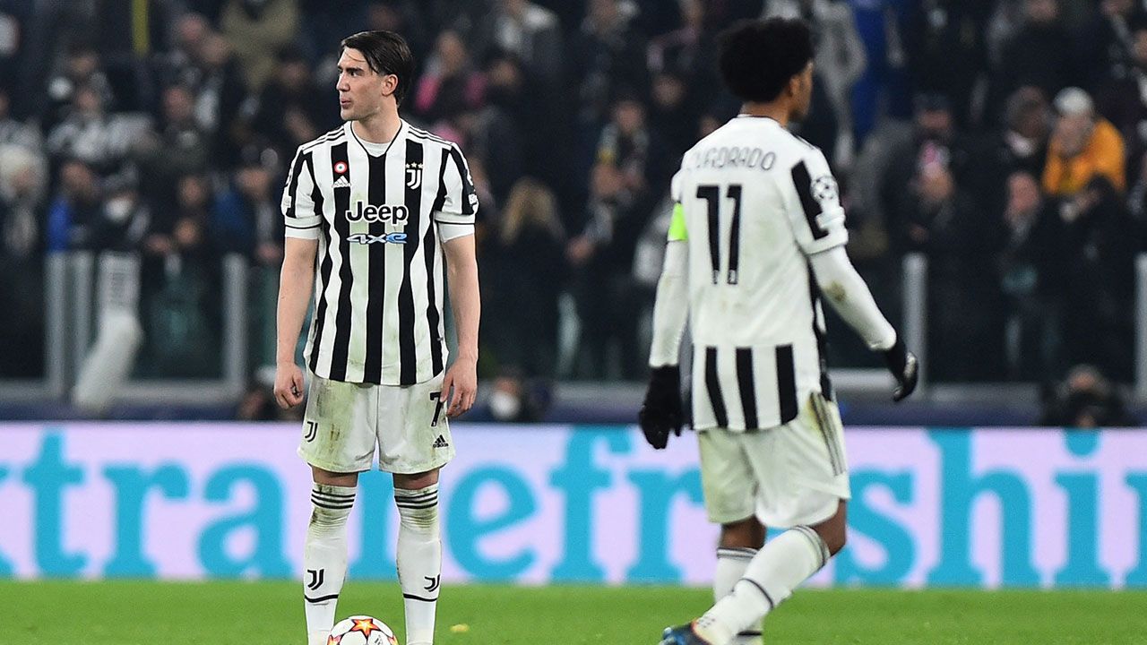 Juventus, el rostro de la humillación