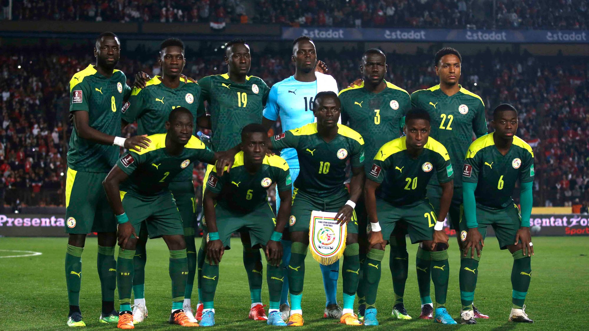 Senegal: 2 participaciones, cuartos de final (2002)