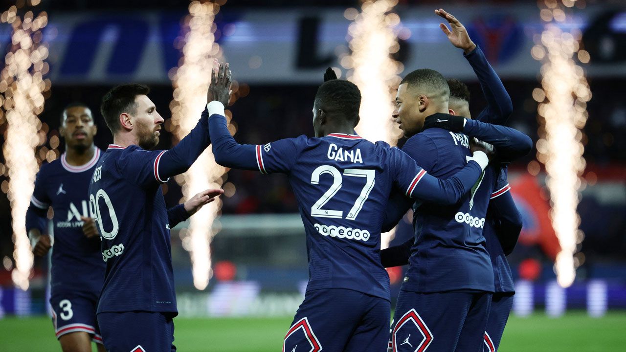 El tridente de Paris Saint-Germain por fin lució en la Ligue 1
