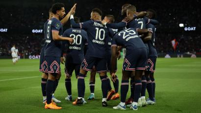 Neymar y Kylian Mbappé decidieron el clásico francés de la Ligue 1