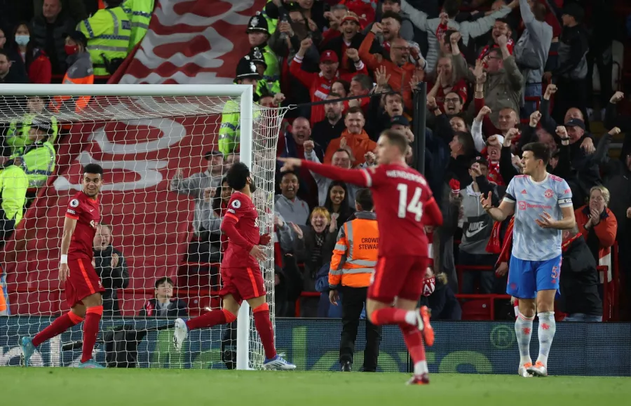 Exhibición de futbol en Anfield; Liverpool aplastó a Manchester United en la Premier League