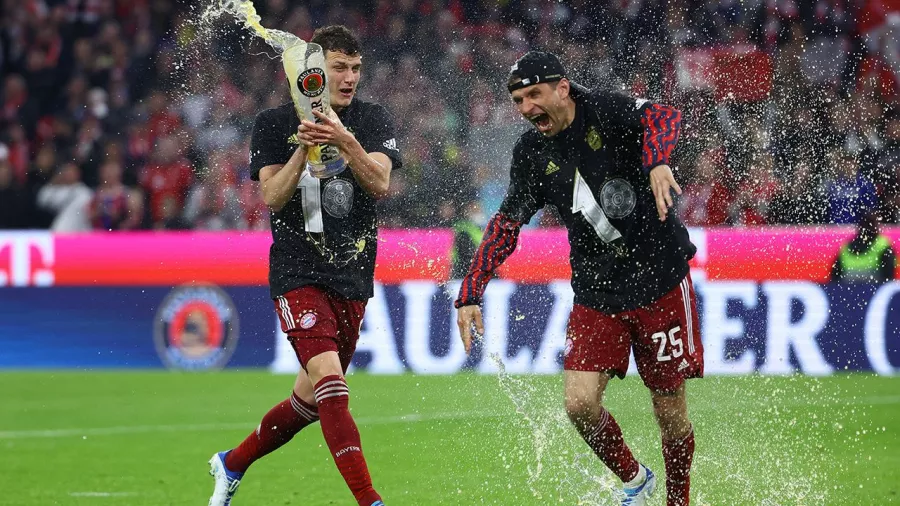 Fiesta del Bayern Munich por 10 campeonatos consecutivos