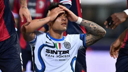 Inter perdió ante Bologna y dejó escapar el liderato de la Serie A