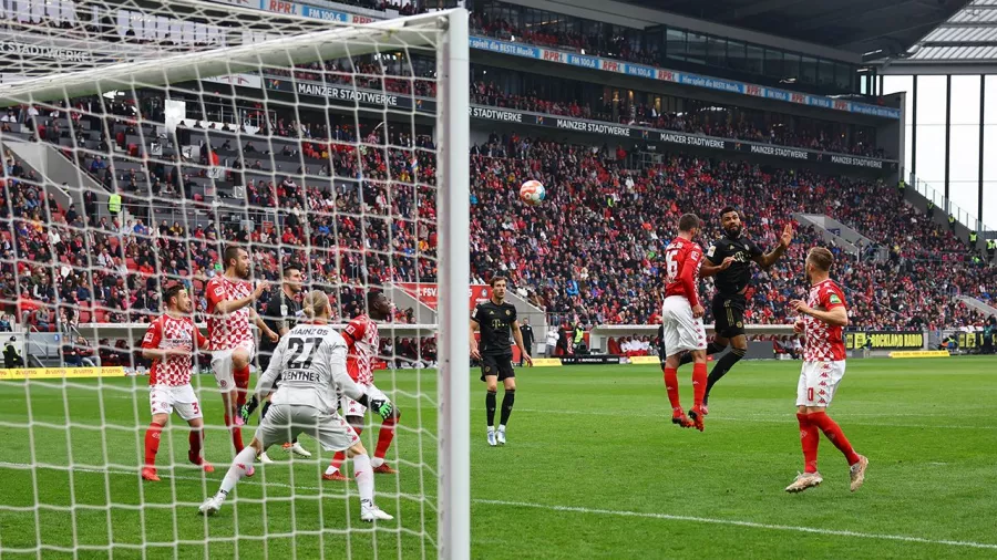 Mainz frenó el festejo del campeón Bayern Munich