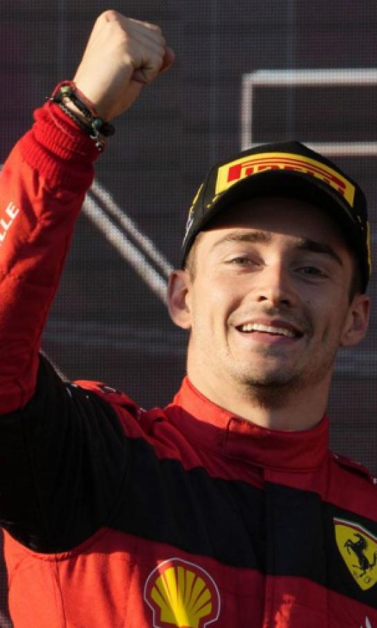 Charles Leclerc mantiene el liderato, 'Checo' Pérez quedó segundo en la F1
