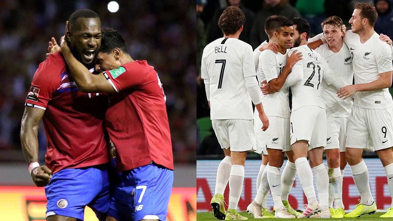 Repechaje: Costa Rica vs Nueva Zelanda