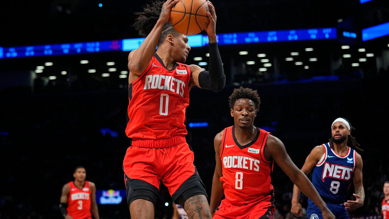 Jalen Green, Houston Rockets: Mostró solo destellos, aunque lo hizo en el peor equipo de la liga