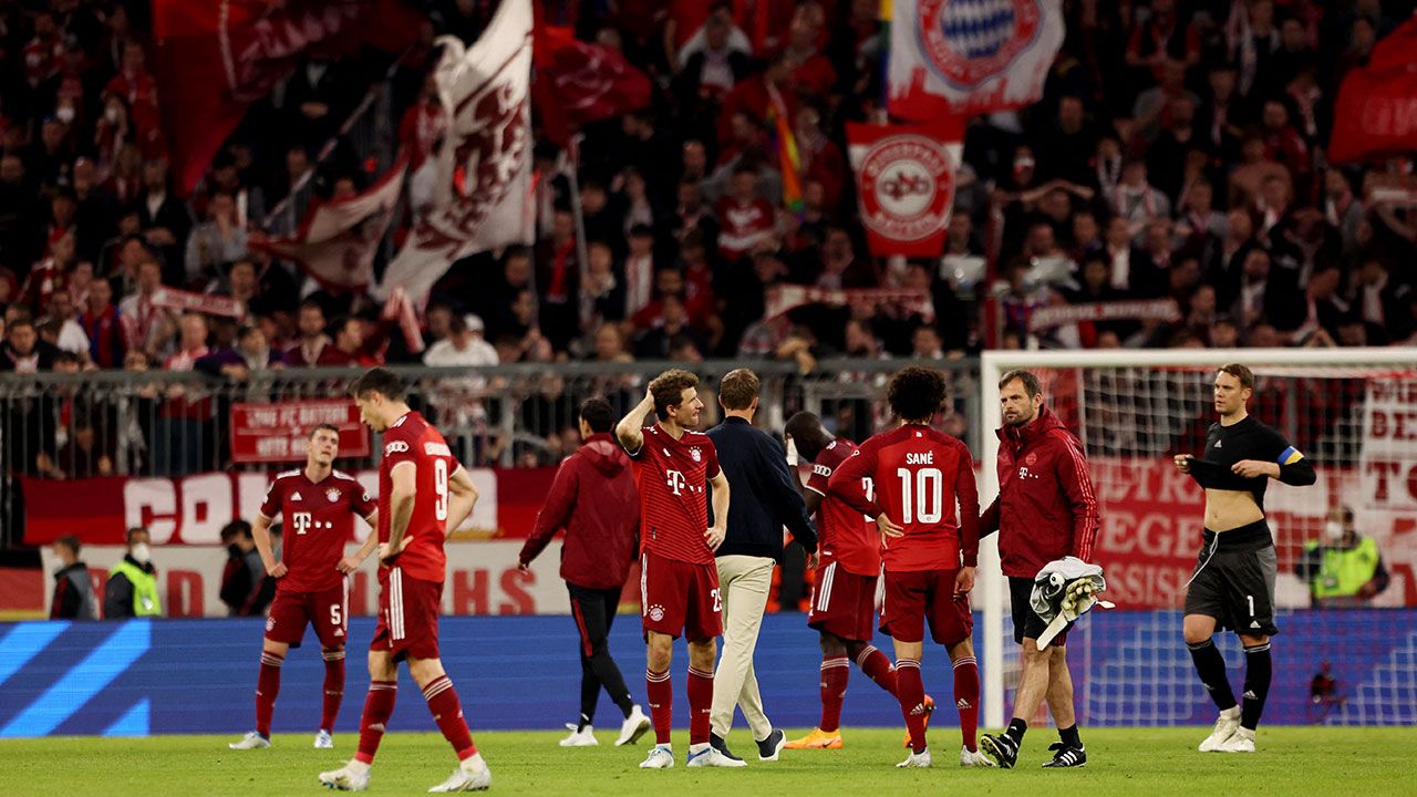 Bayern Munich y el dolor de decirle adiós al sueño de la Champions