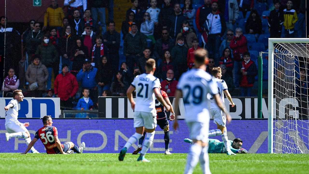 Ciro Immobile se robó el show entre Genoa y Lazio de la Serie A