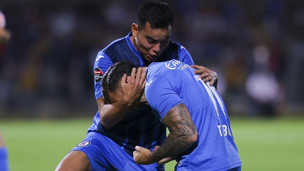 Christian Tabó anotó su primer gol, le dio vida a Cruz Azul y así lo festejó