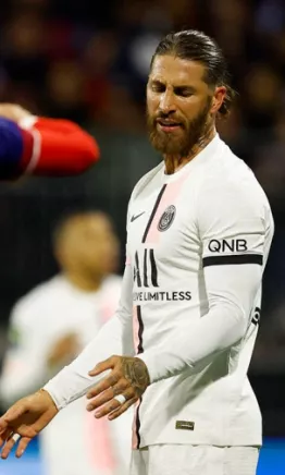 Sergio Ramos lamentó su falta de protagonismo en el Paris Saint-Germain