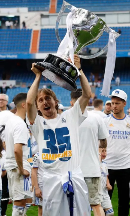 Luka Modric tiene un deseo, retirarse en el Real Madrid