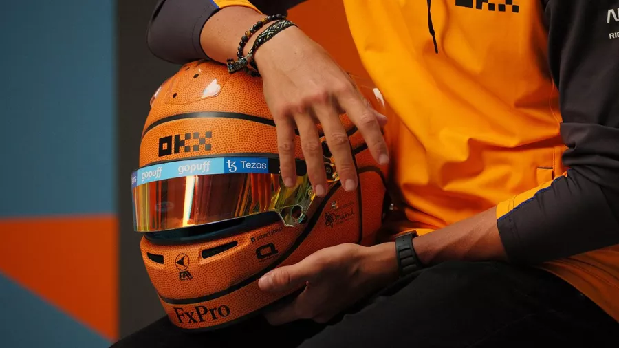 Tienes que ver el casco que Lando Norris usará en el GP de Miami