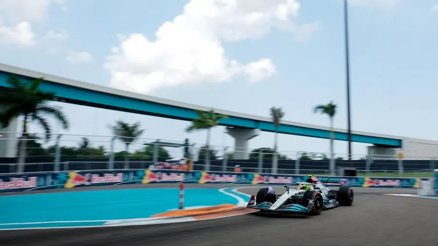 El Gran Premio de Miami, entre calor y palmeras