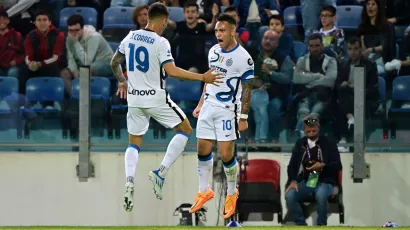 Inter sigue en racha y gana, pero se aleja del título de la Serie A