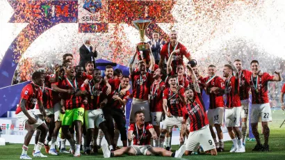 Serie A: Campeón - Milan - 86 puntos 