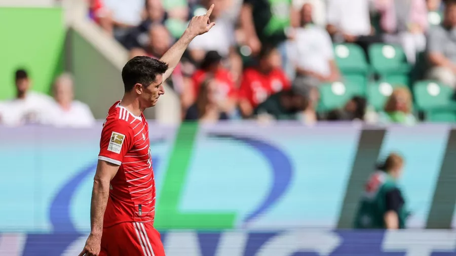¿El último gol de Robert Lewandowski con Bayern Munich?