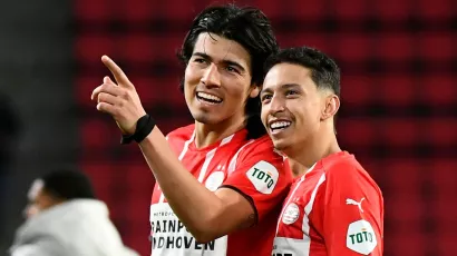 Golazo de Erick Gutiérrez, que al fin está reventando en PSV
