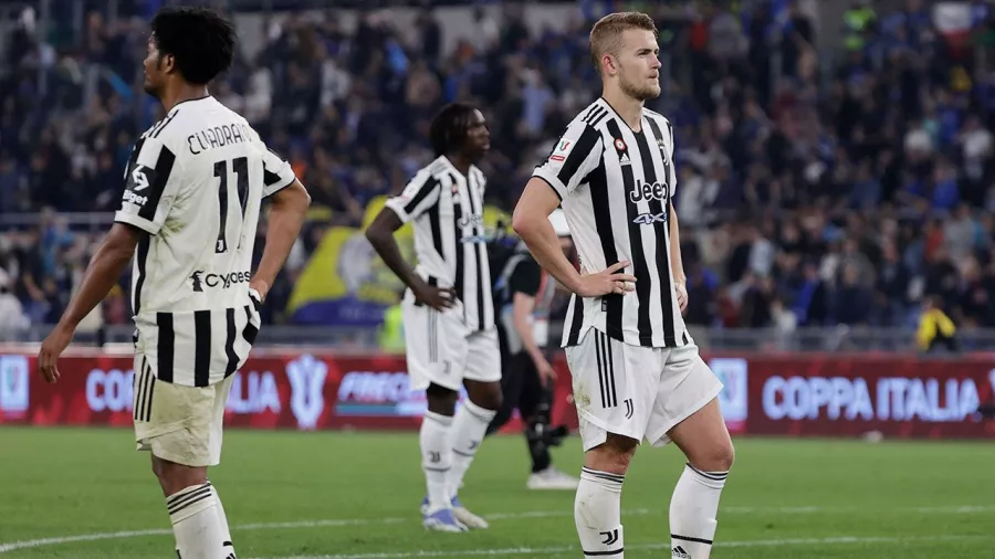 Desastre de la Juventus; un fracaso rotundo y manos vacías