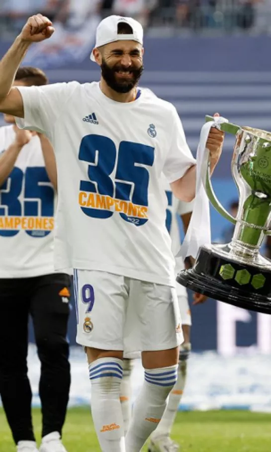 Florentino Pérez aseguró que ya “no le pueden quitar” el Ballon d'Or a Karim Benzema