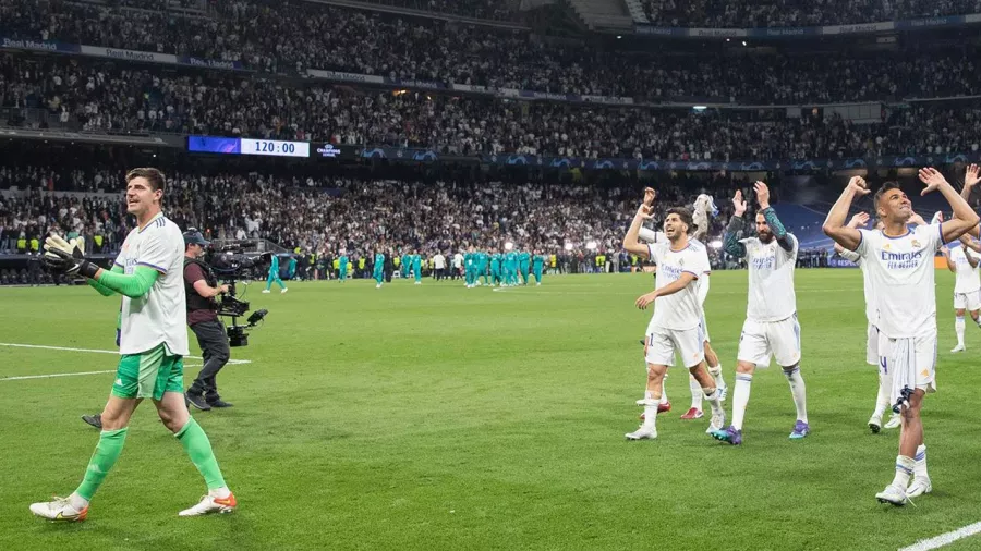 "A por la 14" así celebra el Real Madrid la remontada ante el Manchester City
