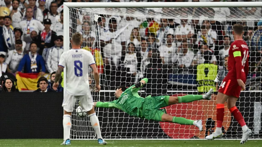 Saluden al héroe del Real Madrid en la final ante Liverpool: Thibaut Courtois