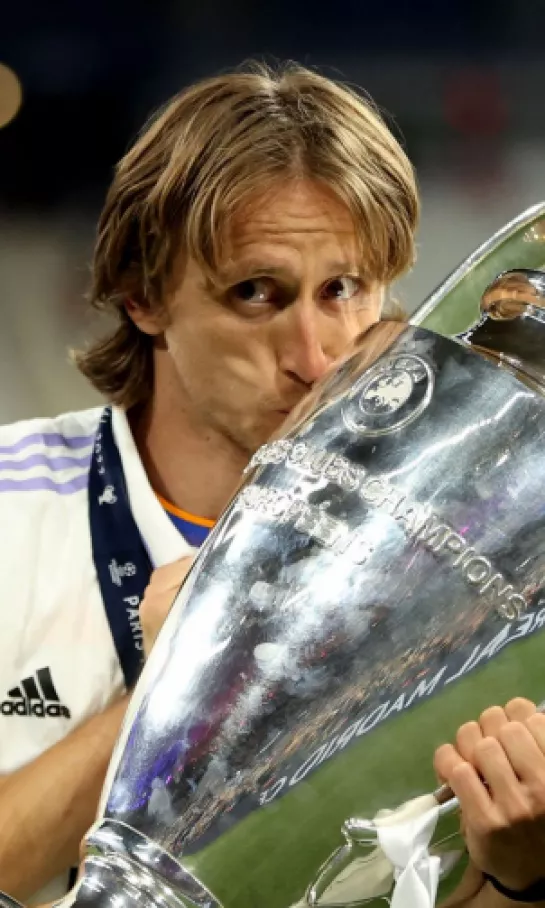 Así fue el dardo que le lanzó Luka Modric a Mohamed Salah tras ganar la Champions