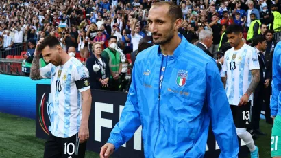 Emotiva y triste despedida de Giorgio Chiellini con la Selección Italiana