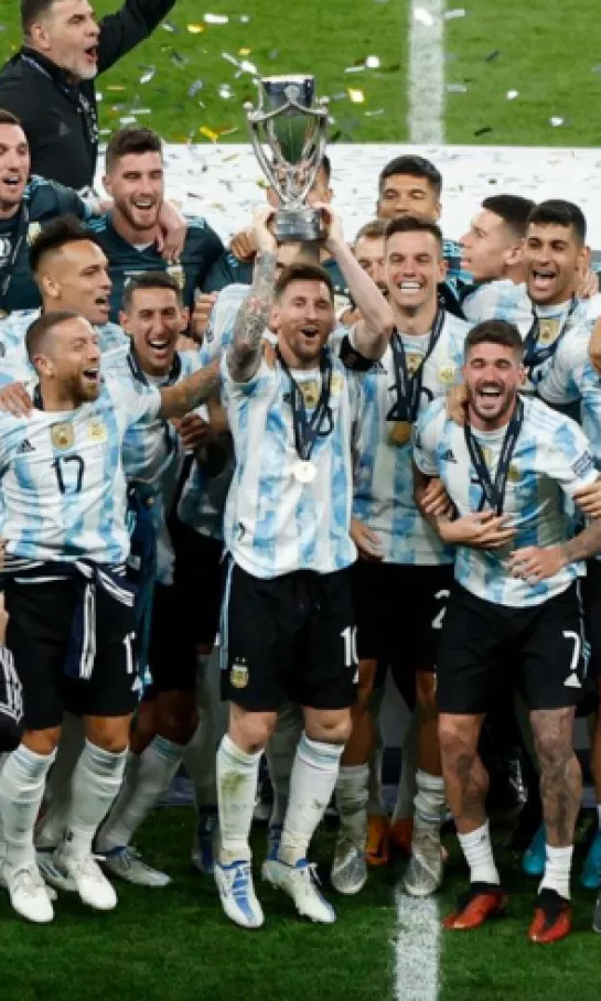 Argentina sigue soñando con Qatar 2022 luego de ganar la 'Finalissima'