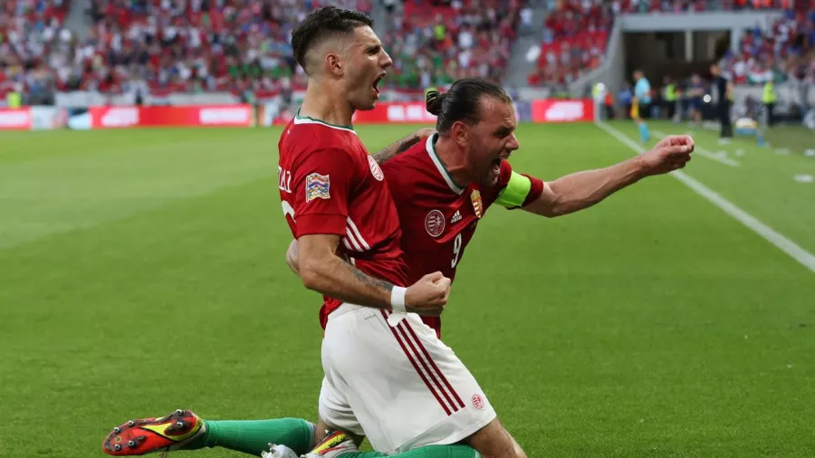 Hungría sorprendió y le pegó a Inglaterra en la UEFA Nations League