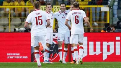 Bélgica cobra vida en la Nations League tras golear a Polonia
