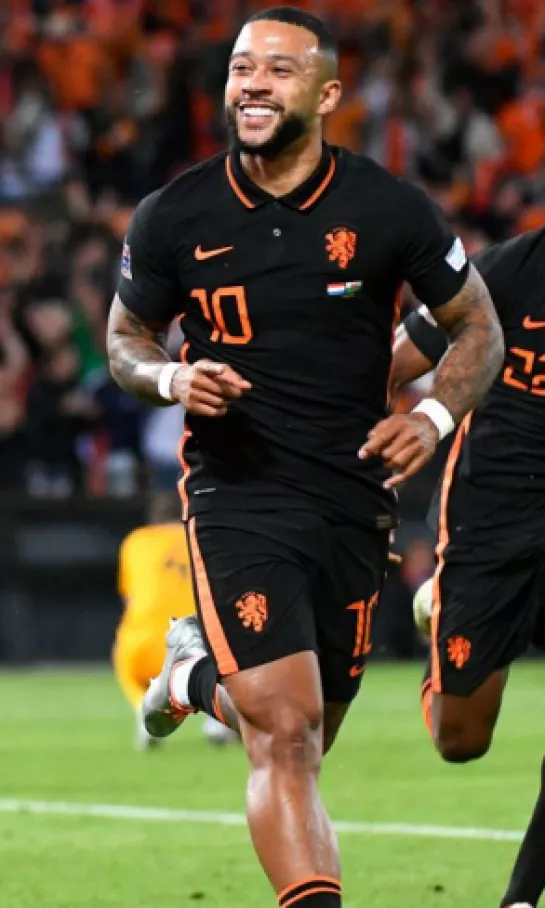 Memphis Depay mantiene el invicto de Holanda en la Nations League