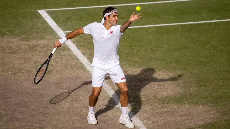 Roger Federer,  40 años