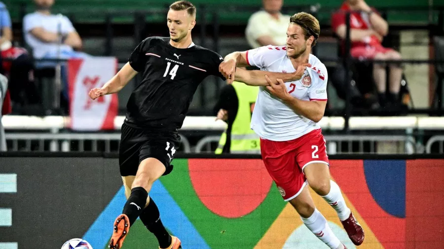 Dinamarca se hace fuerte como visitante y toma el liderato en la Nations League