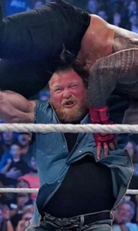 ¡Volvió Brock Lesnar!, ¿será para frenar a Roman Reigns?